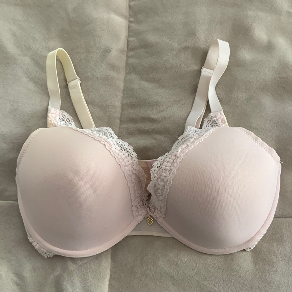 ThirdLove Pink Plunge Bra